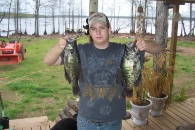 Photo of Crappie Caught by Trey  with Mister Twister Crappie Jigs in Arkansas