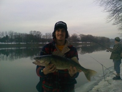 Photo of Walleye Caught by Sean with Mister Twister 4
