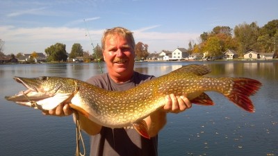 Photo of Pike Caught by Edward with Mister Twister 3