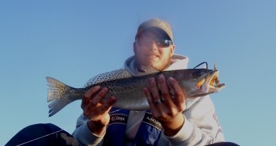 Photo of Trout Caught by Jeff with Mister Twister Exude™ 4¼