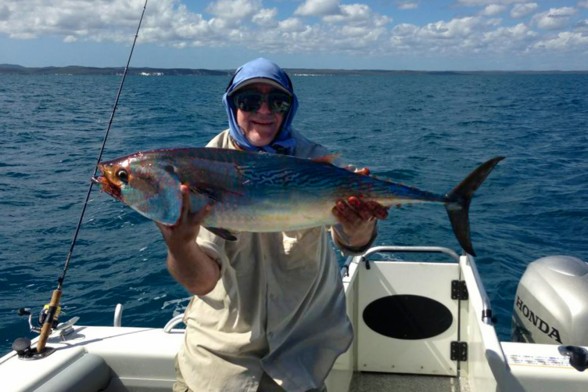 Photo of Mack Tuna Caught by Rick with Mister Twister Exude™ 5