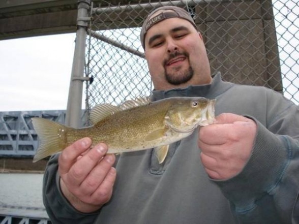 Photo of Bass Caught by Eric with Mister Twister 2