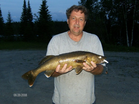 Photo of Walleye Caught by Wink with Mister Twister 4