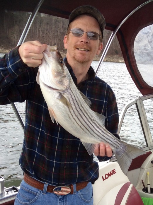 Photo of Bass Caught by Timothy with Mister Twister 4
