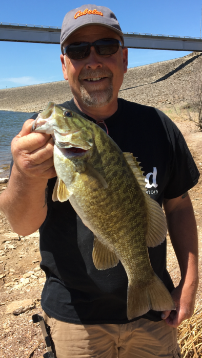Photo of Bass Caught by Tim with Mister Twister 5