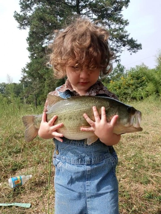 Photo of More bass 😁 Caught by Caleb with Mister Twister 6½