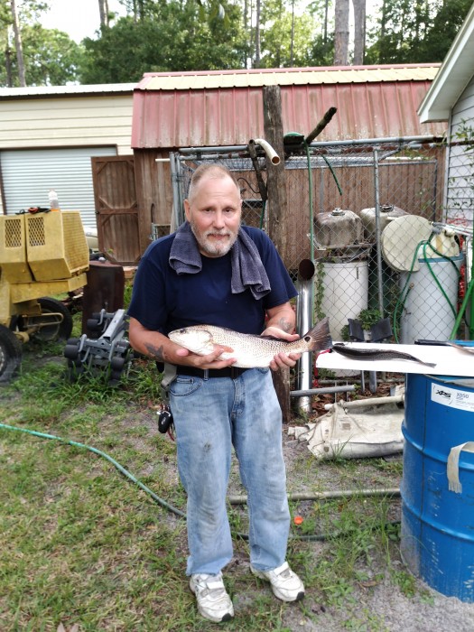 Photo of sea trout Caught by JL with Mister Twister  in Florida