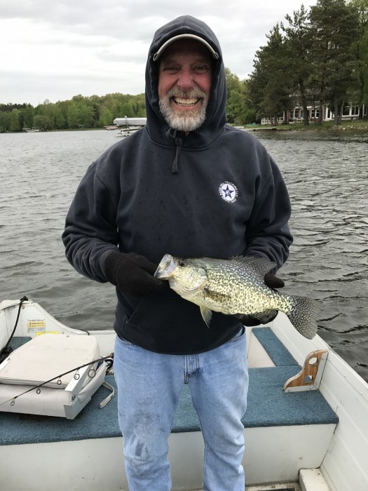 Photo of Crappie Caught by Kevin with Mister Twister 2