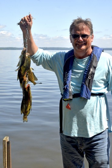 Photo of Crappie Caught by Mark with Mister Twister 1