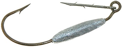 3 16 oz mister twister weighted hook Round Jigheads style will swim naturally (as opposed to rolling or flipping when weights are inserted inside) (3 Pack) 3/16oz Weighted Worm